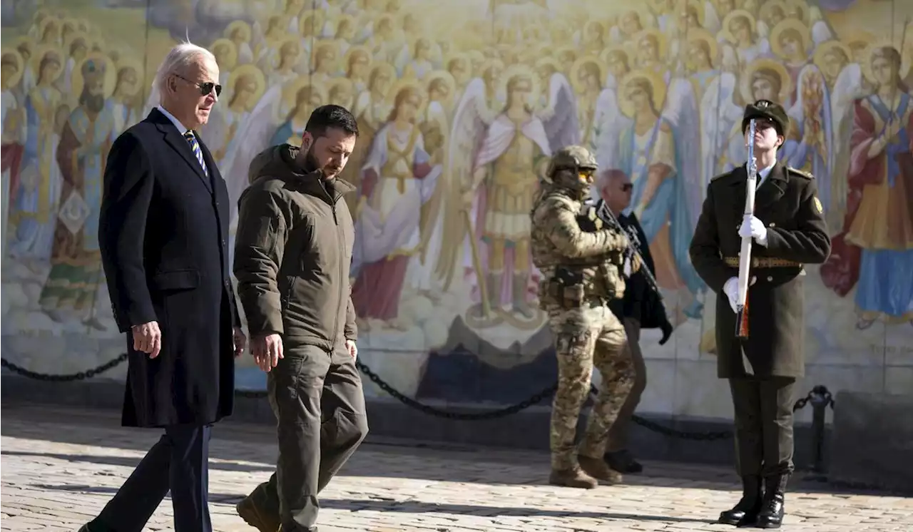 Biden promises new aid, support in surprise trip to Ukraine; visit comes as war anniversary nears