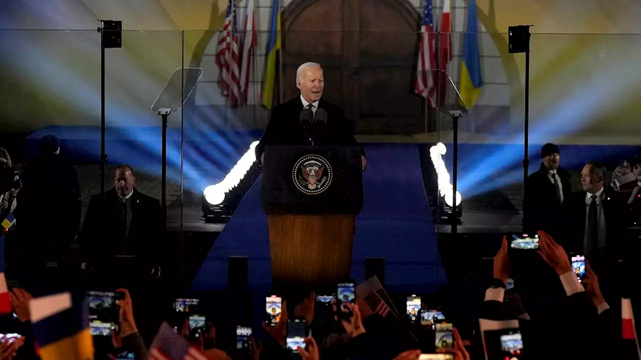 Biden delivers message in Poland on eve of Russia-Ukraine war anniversary: 'Kyiv stands strong'