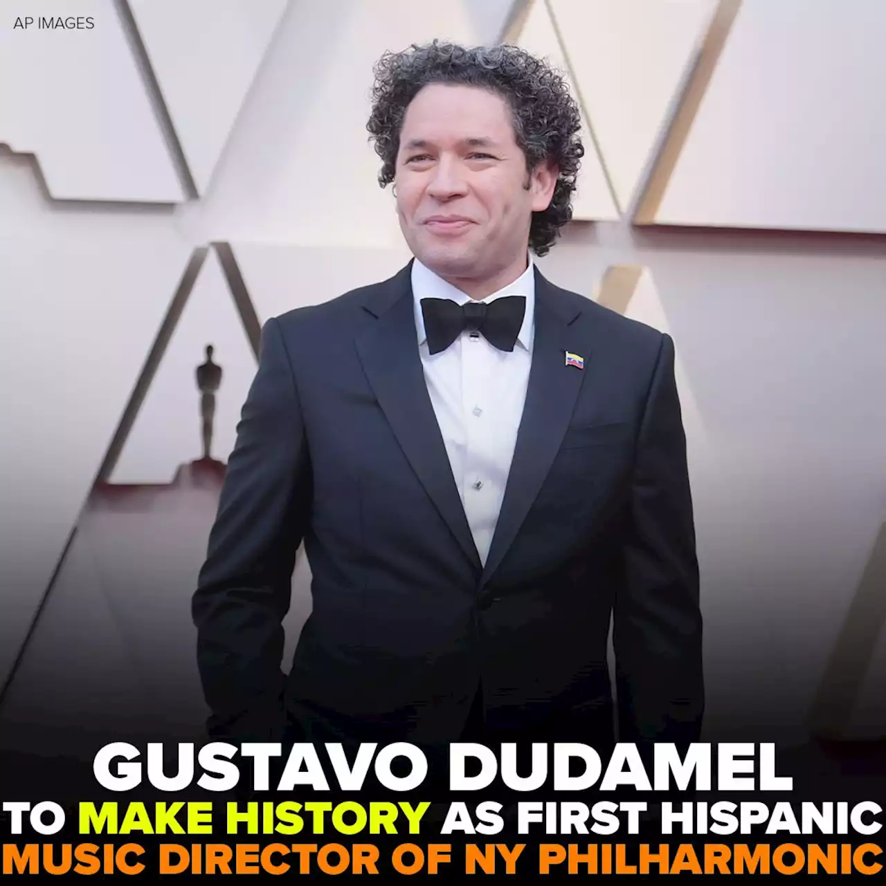 NY Philharmonic introduces orchestra's 1st Hispanic leader Gustavo Dudamel