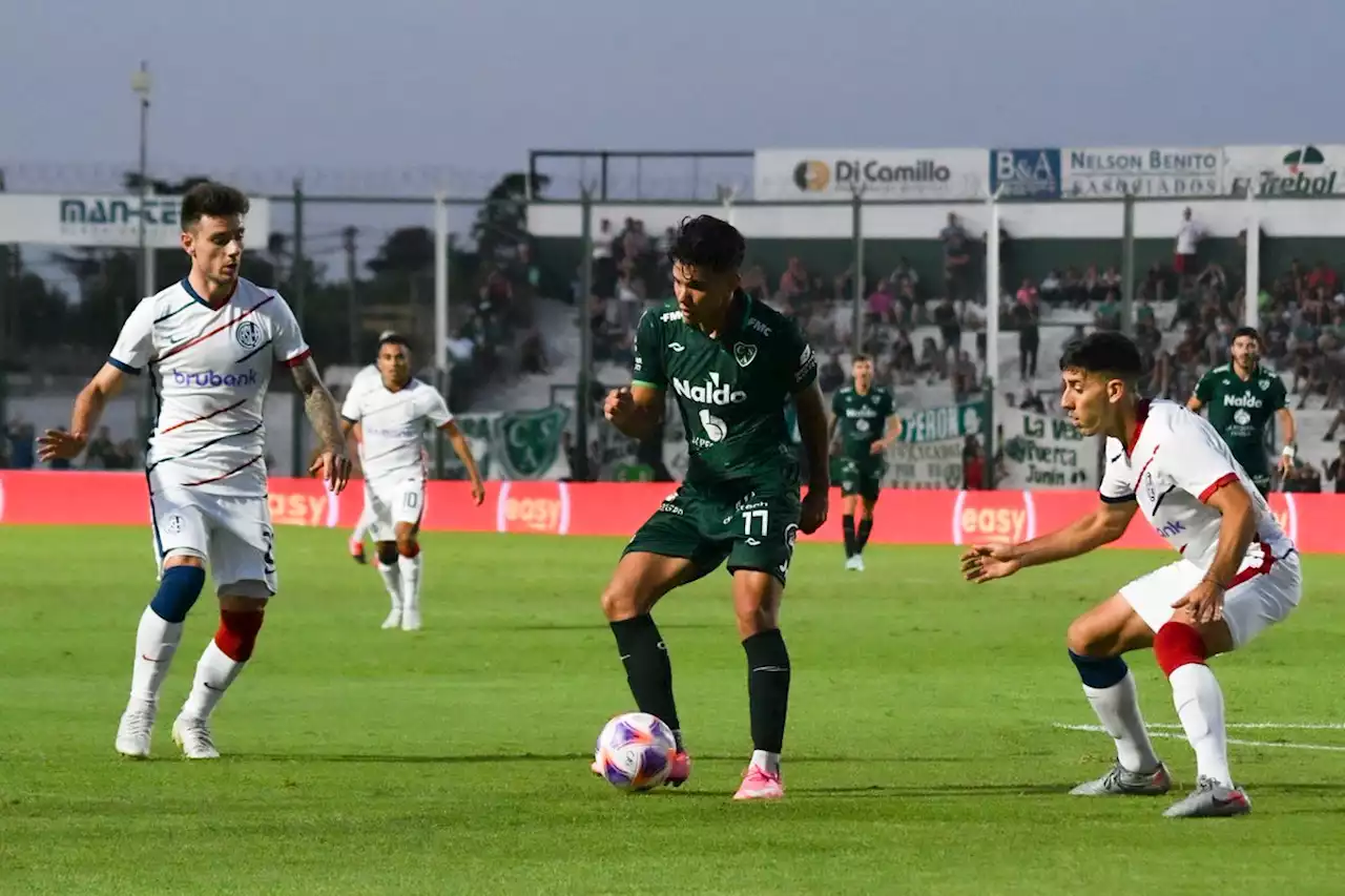 San Lorenzo visita a Sarmiento en Junín