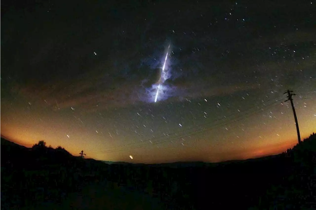 Meteoritenteile auf Balkon in Süditalien aufgeschlagen