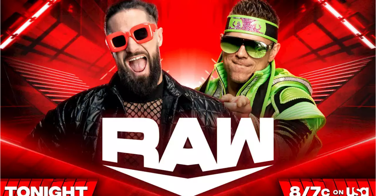 Seth Rollins vs. The Miz Added to Tonight's Episode of WWE Raw