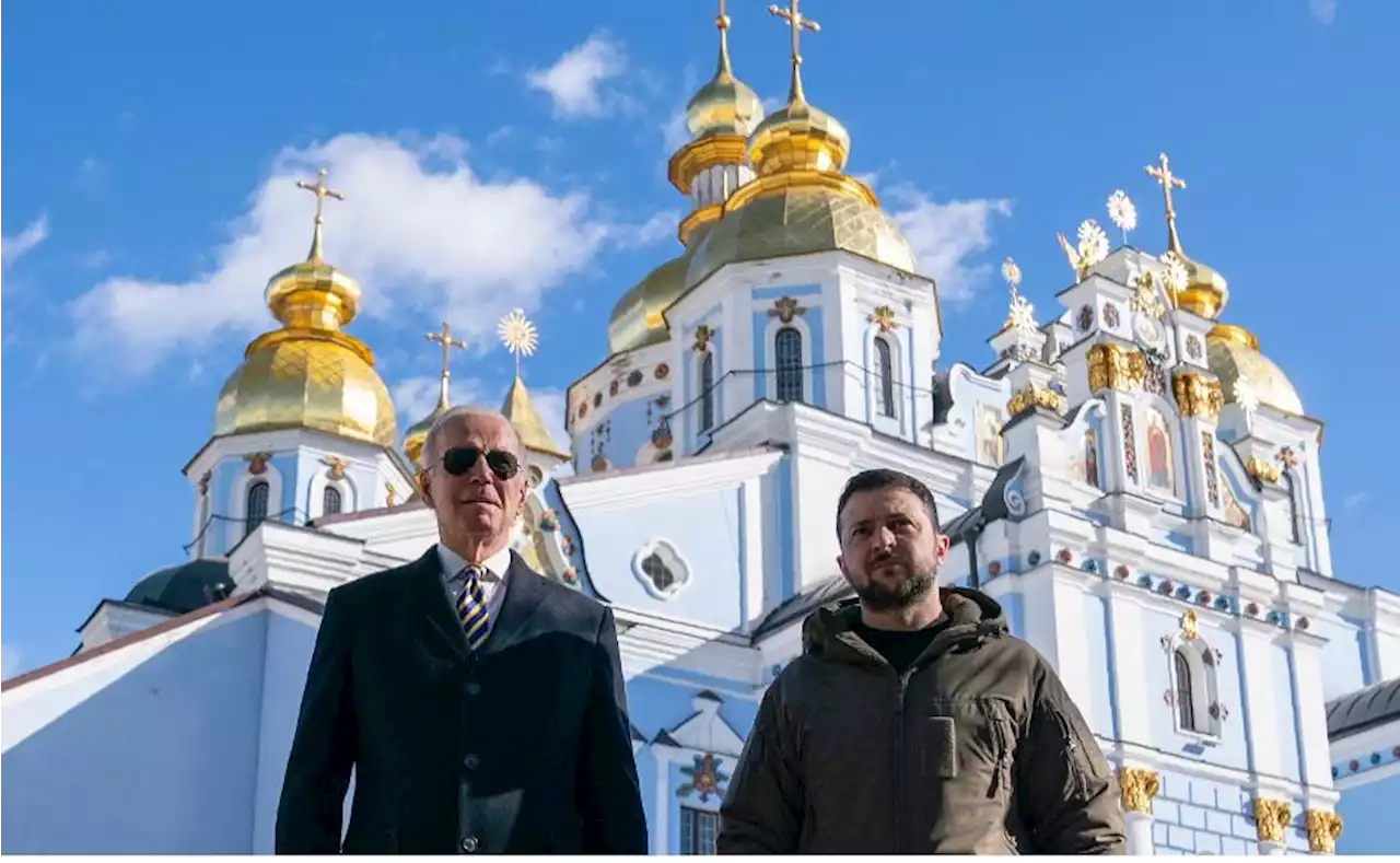 Biden landet Coup mit Ukraine-Trip | Börsen-Zeitung