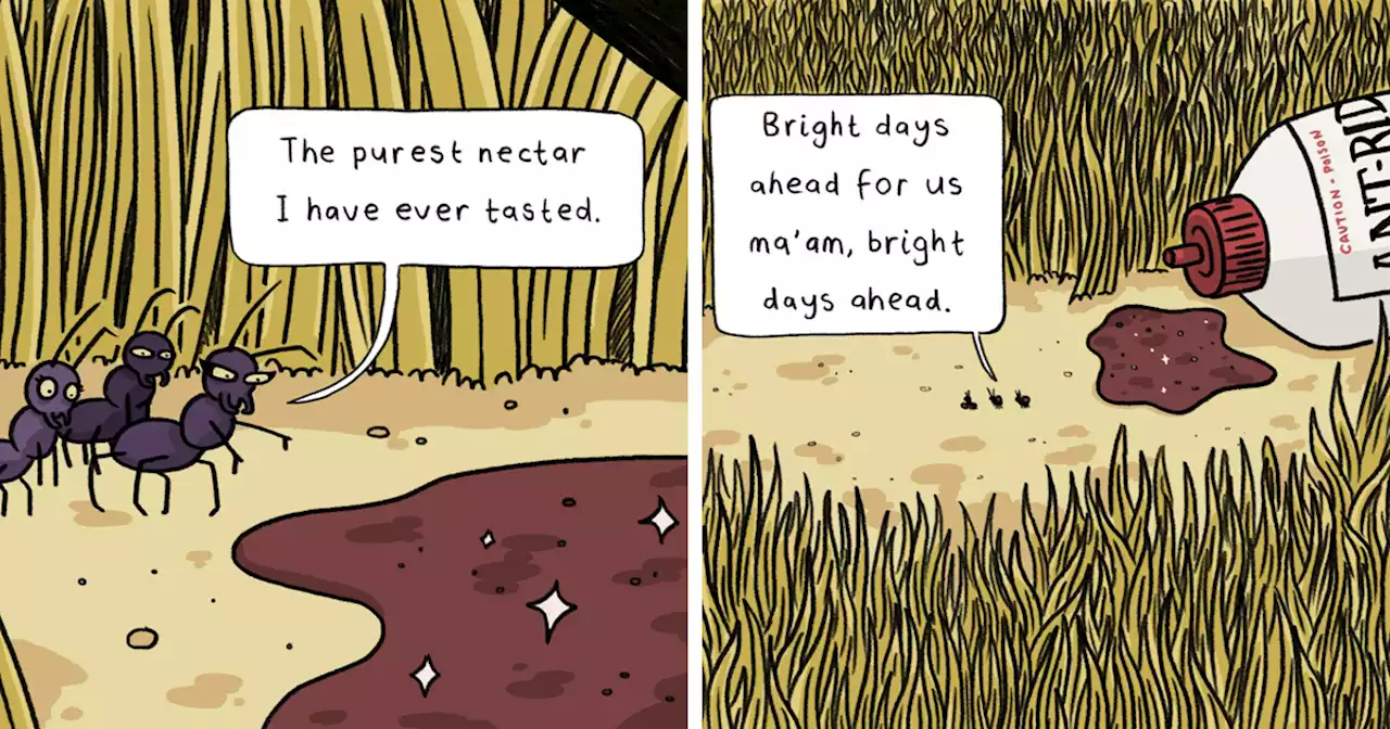 Absurd-Yet-Funny Situations: 30 New Comics By This Artist