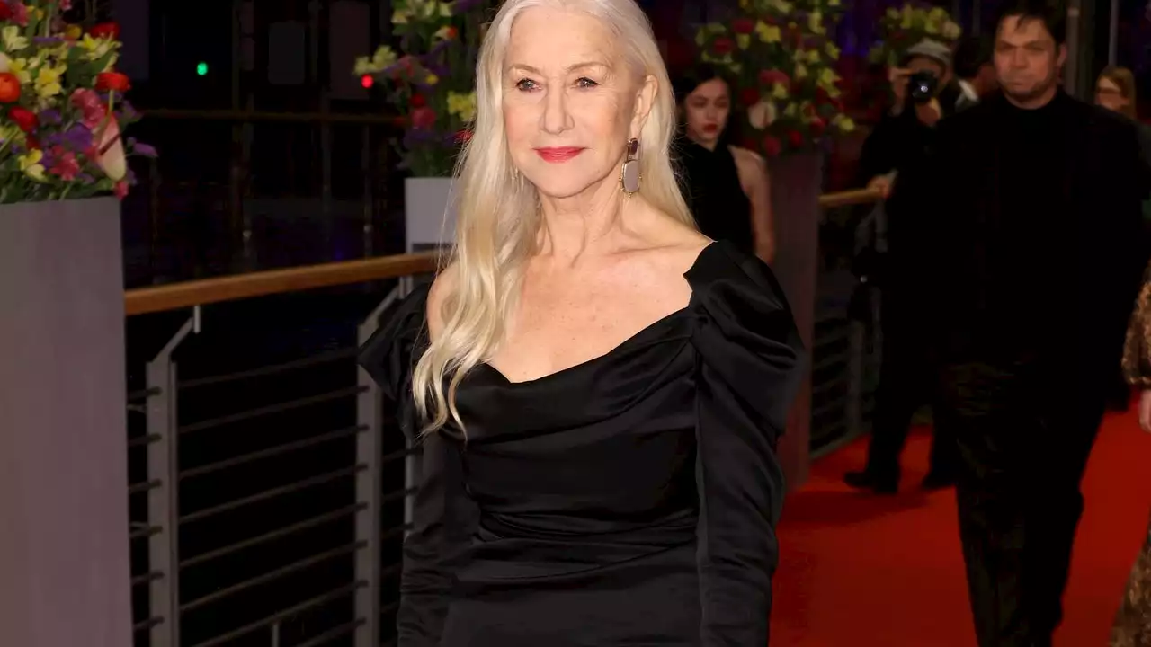 Helen Mirren’s Long Silver Waves Make Her The Most Refreshing Presence On The Red Carpet