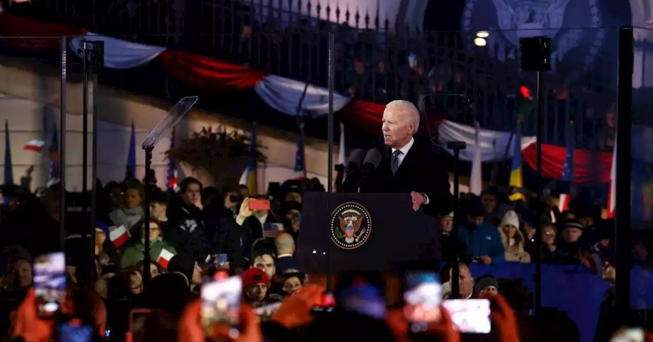 Biden marks 1 year of war in Ukraine with major speech in Poland: 'Kyiv stands strong'