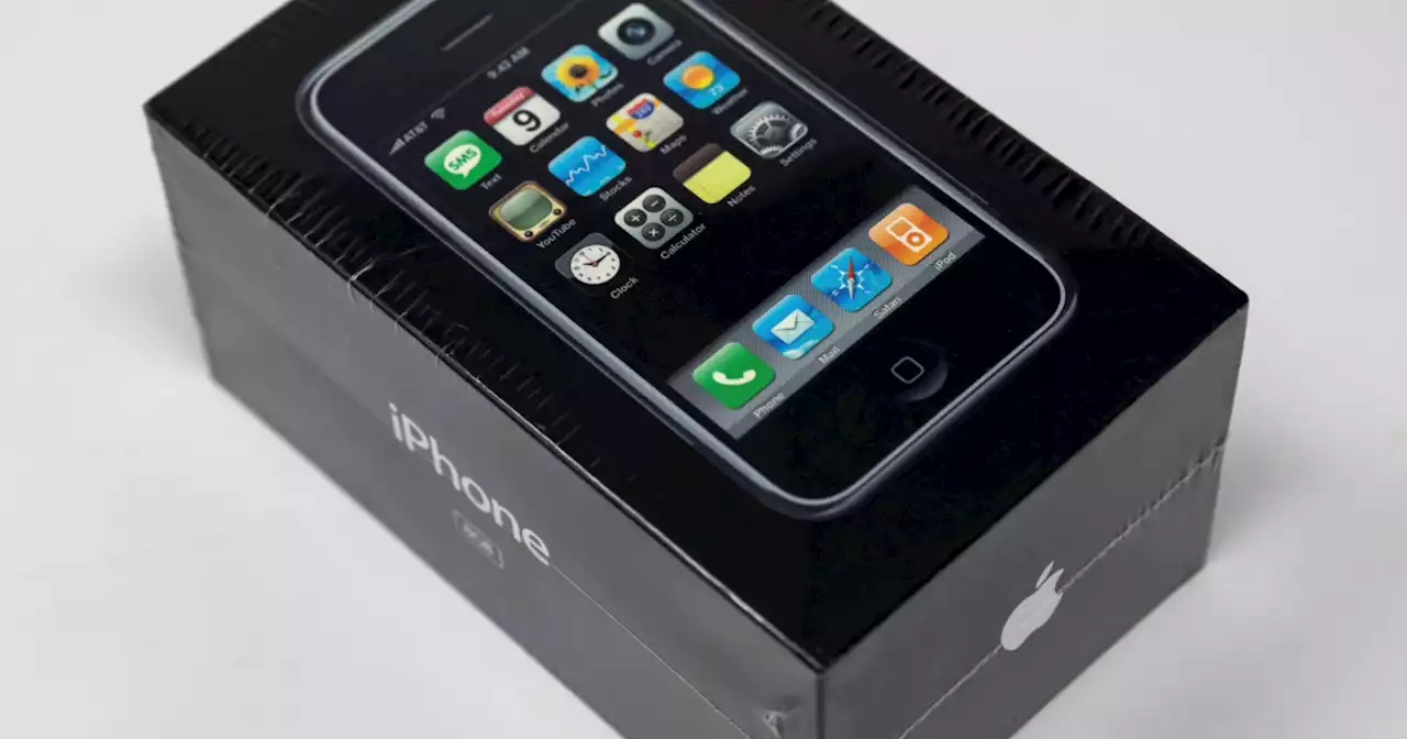 First-generation iPhone, still in the box, sells for more than $63,000