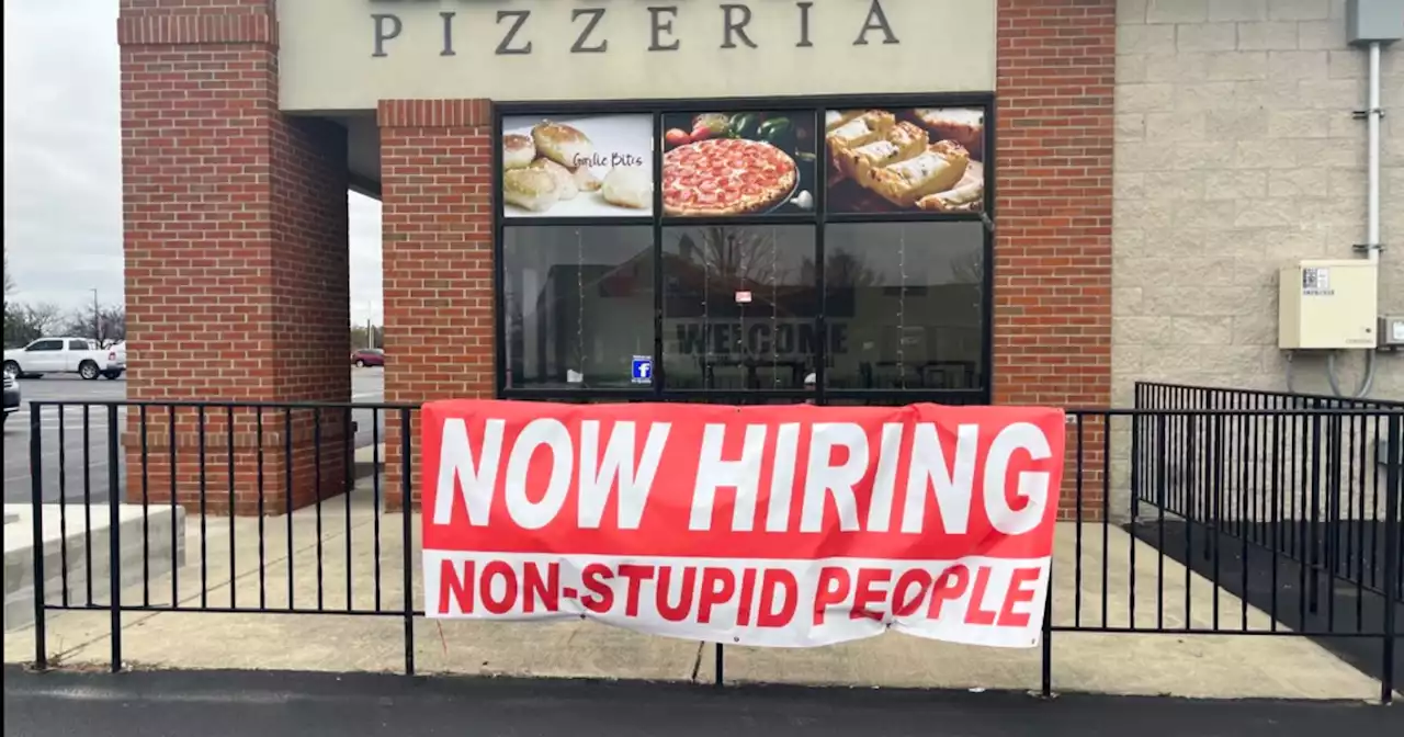 Ohio pizza shop draws attention for seeking to hire 'non-stupid people'