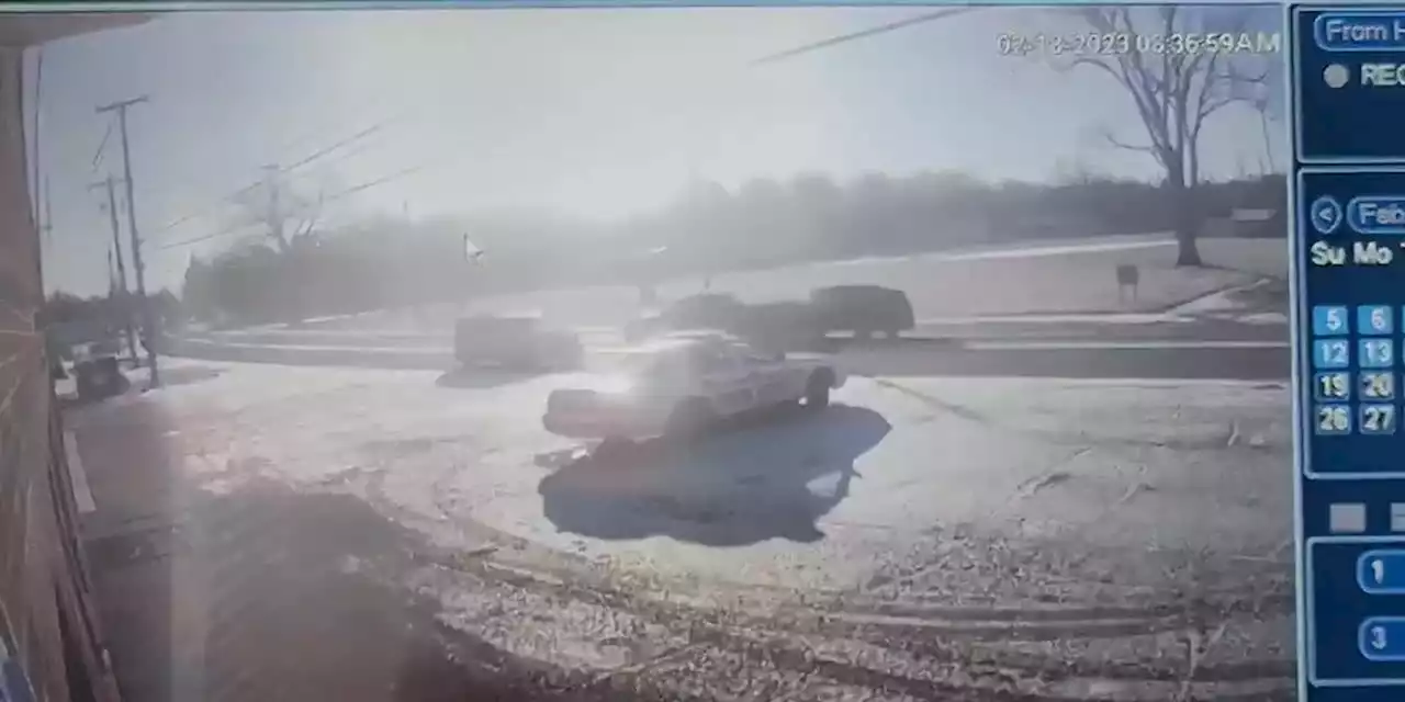 Car crashes into off-duty Warren Township firefighter’s truck in front of fire station (video)