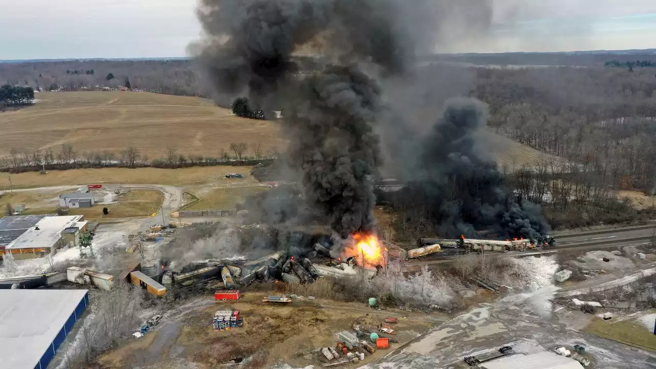 Ohio lawmakers eye railroad safety improvements after East Palestine derailment