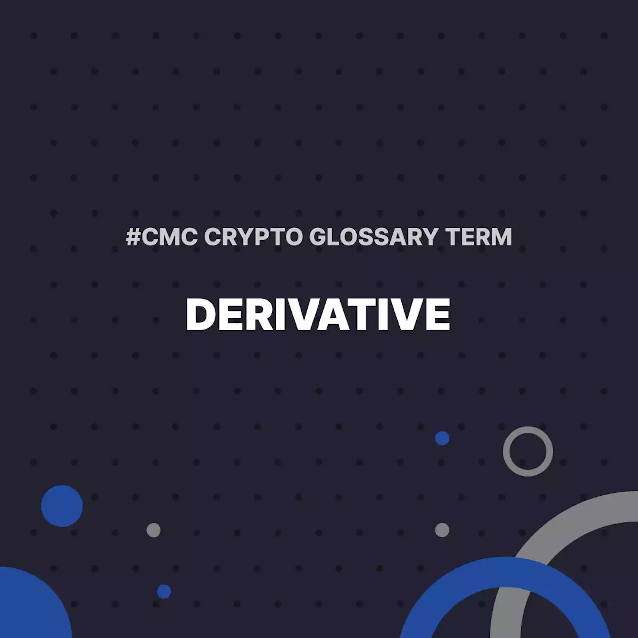 Derivative | CoinMarketCap