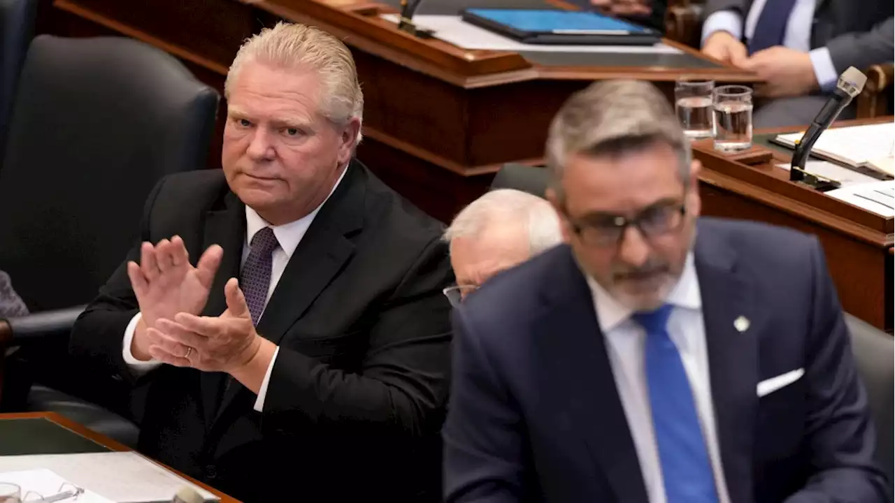 Doug Ford 'ghosted' people of Ottawa during Freedom Convoy, NDP alleges