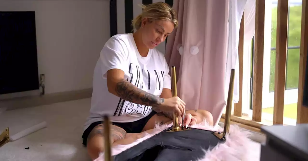 Katie Price's Mucky Mansion's transformation revealed as she clears filthy rooms