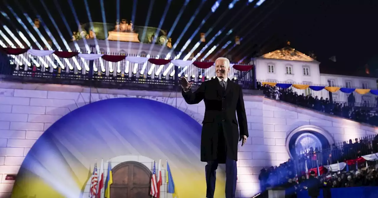 'Kyiv stands tall': Biden vows to remain steadfast against Putin in Ukraine