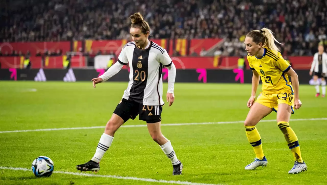 Gegen starke Schwedinnen: DFB-Frauen starten mit Remis ins WM-Jahr