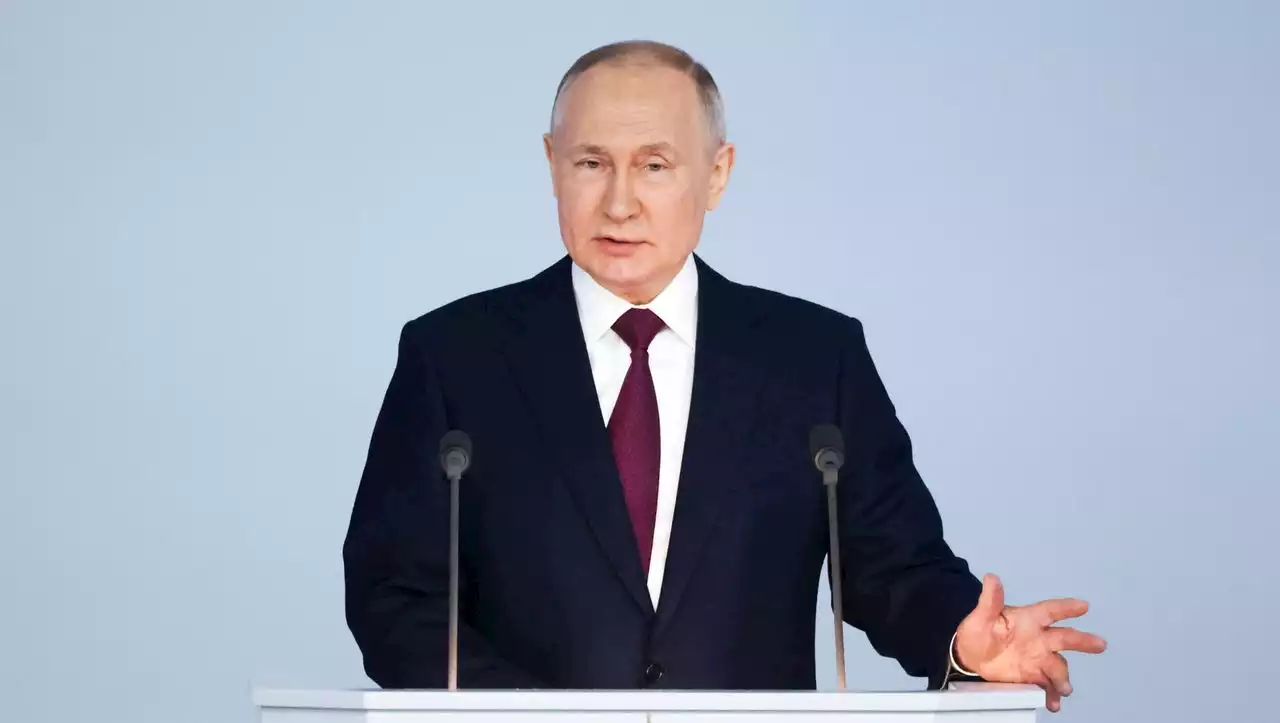 Putin gibt erneut dem Westen die Schuld am Krieg in der Ukraine