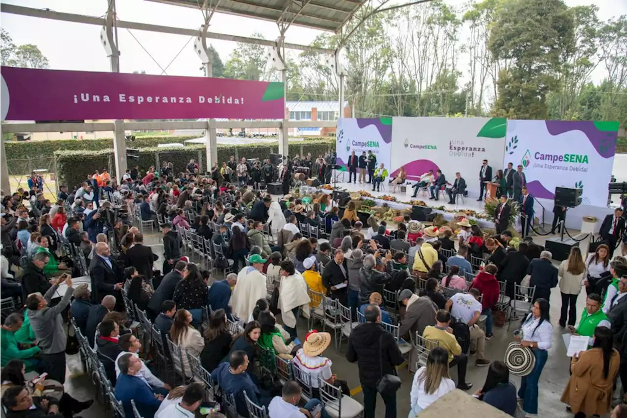 Campesinos podrán estudiar en el Sena sin un título de bachiller ni primaria