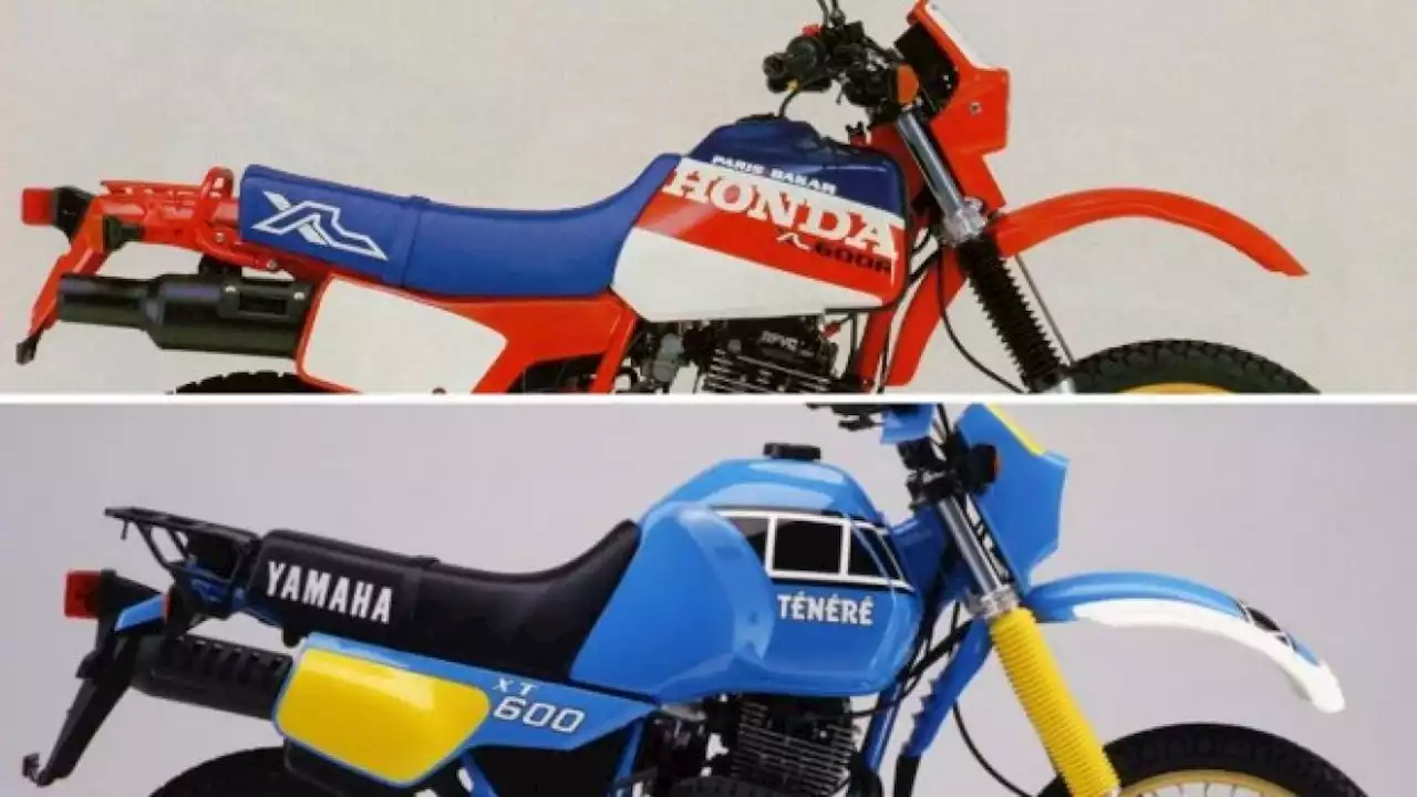 Honda e Yamaha, 40 anni di sfide: XL 600 contro XT 600