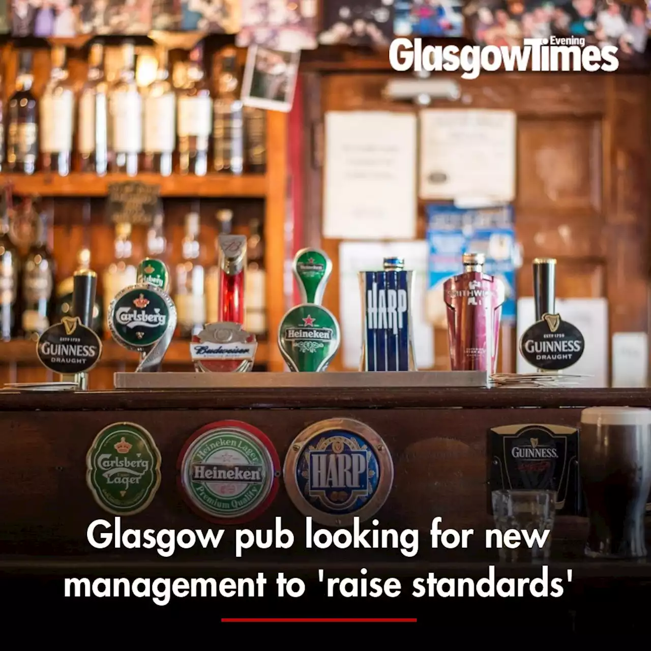 Glasgow pub looking for new management to 'raise standards'