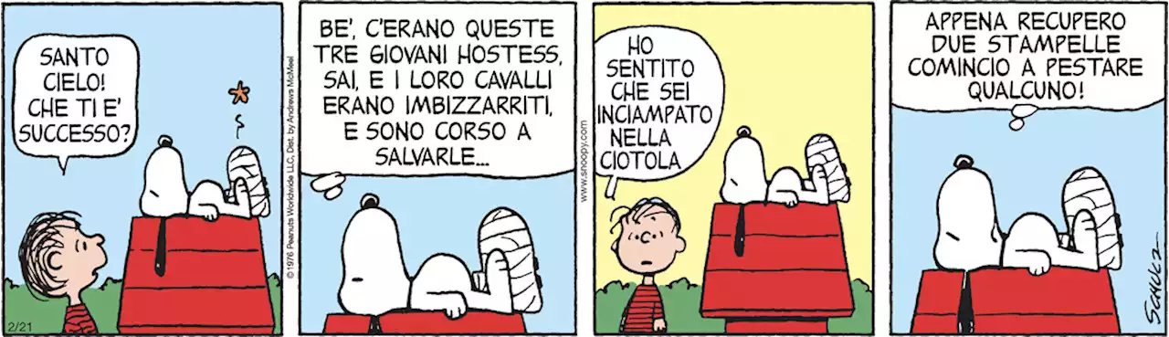 Peanuts 2023 febbraio 21 - Il Post