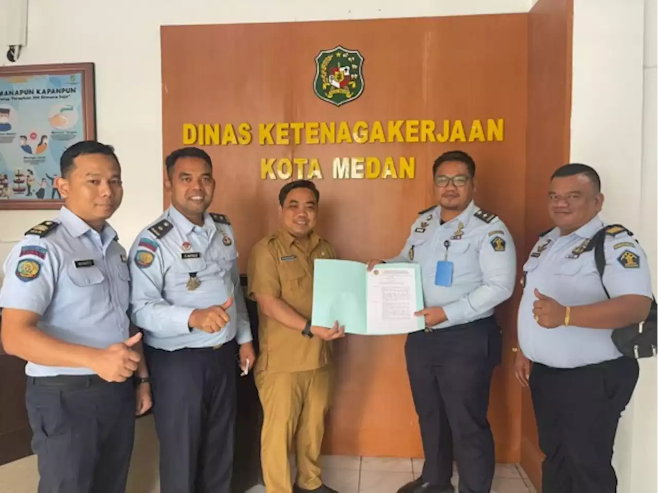 Bengkel Las dan Pelatihan Teknik Furnitur Lapas Kelas I Medan Menjadi LPK