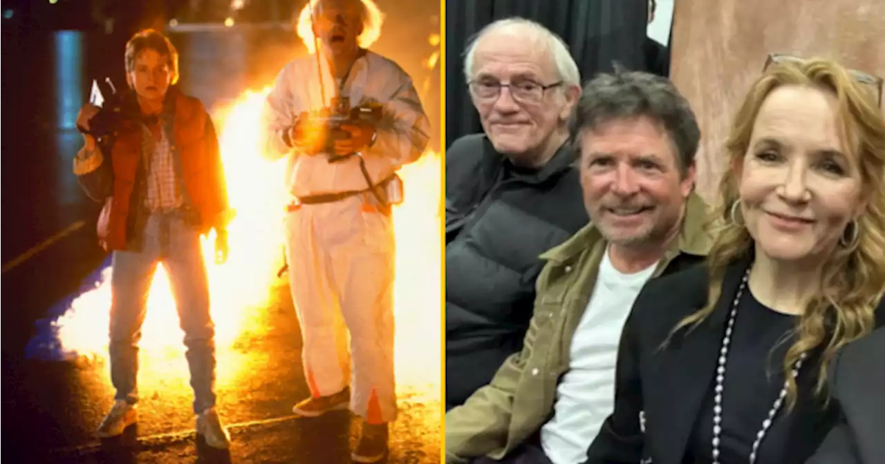 Back to the Future reunite nearly 40 years after the original film premiered | JOE.ie