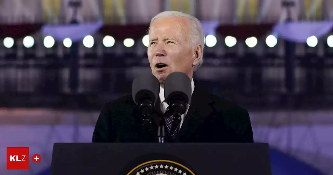 Fernduell Biden vs. Putin: US-Präsident: 'Ukraine wird niemals ein Sieg für Russland sein' | Kleine Zeitung