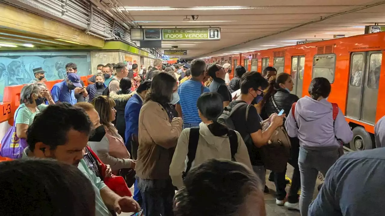 Metro CDMX: Avance lento y saturación, así el caos en Línea 3 y Línea B