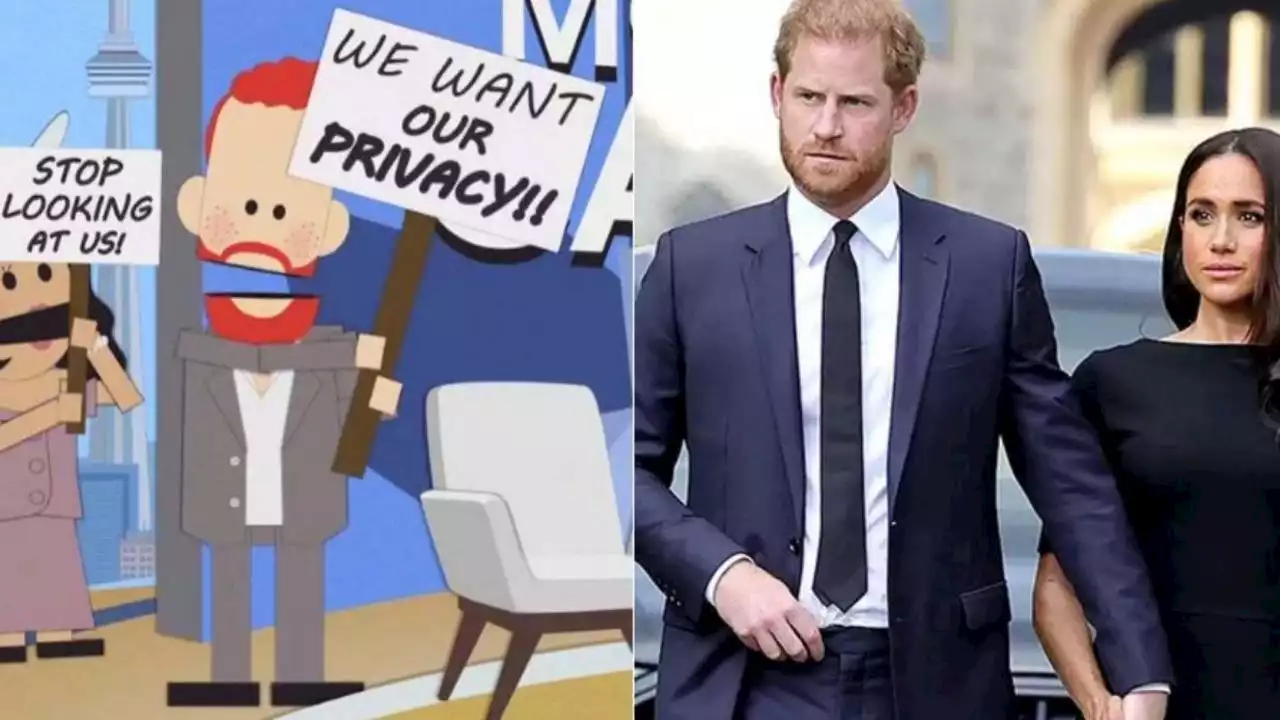 Harry e Meghan ora vogliono fare causa a un cartone animato: “South Park”