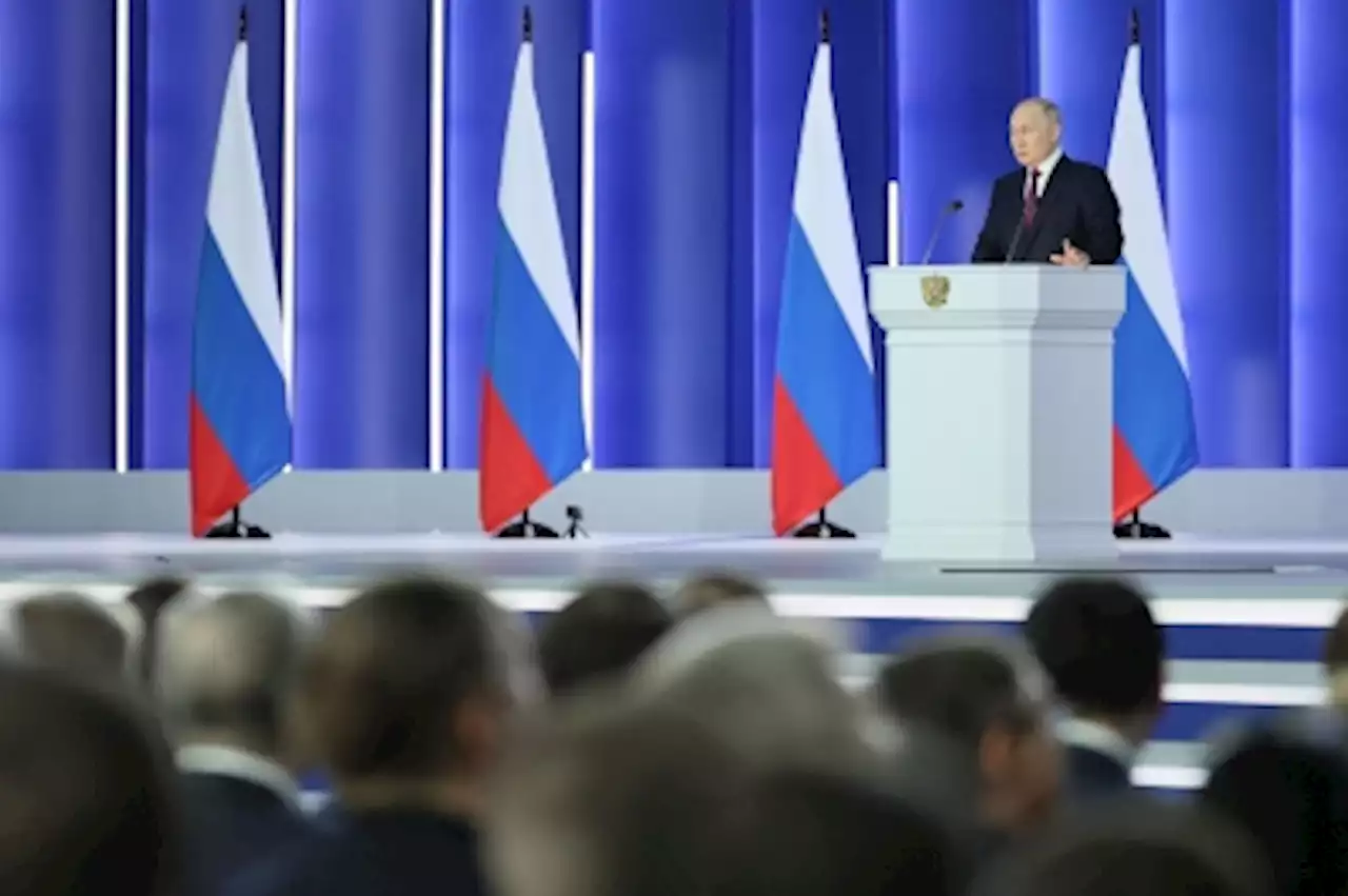 Putin accuses West of stoking global war to destroy Russia