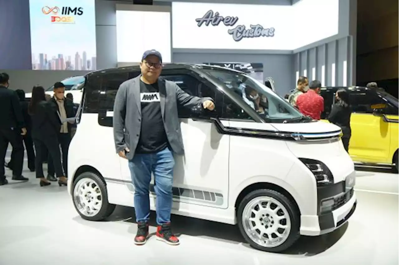 Wuling Hadirkan Dua Unit Air ev Special Display di IIMS 2023