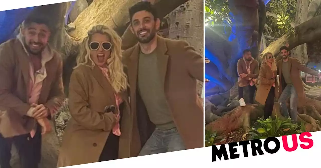 Britney Spears seen on rare outing as she visits her ‘favourite tree’