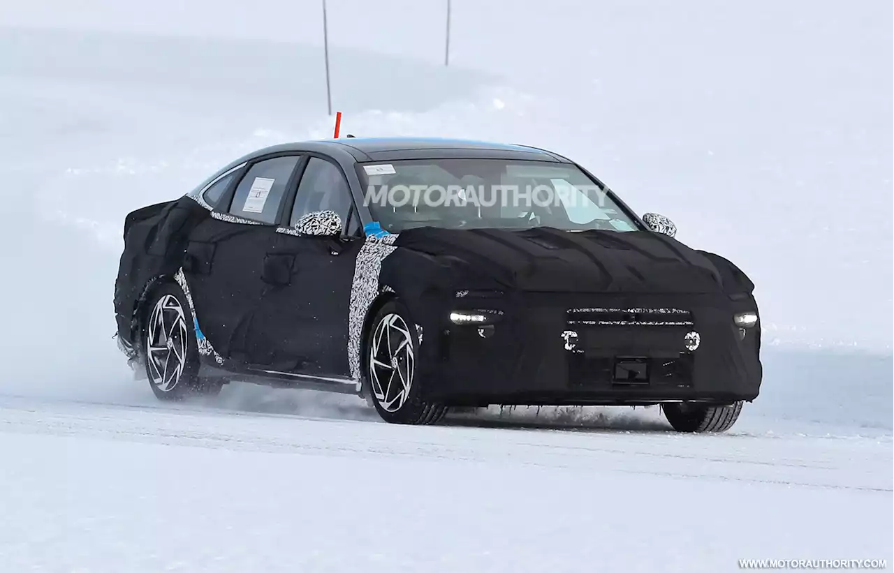 2024 Hyundai Sonata spy shots