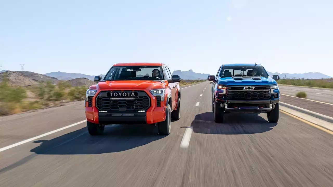 Toyota Tundra TRD Pro vs. Chevrolet Silverado 1500 ZR2: Comparison Test