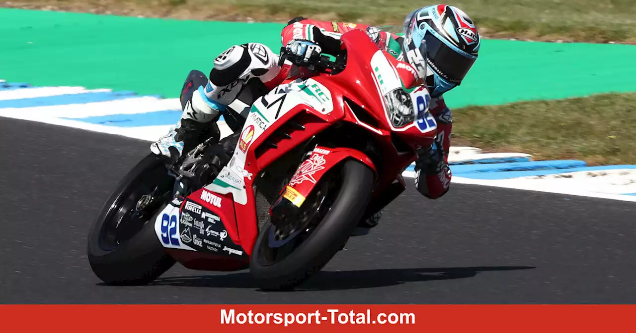 Supersport-WM-Test Phillip Island (Dienstag): Schrötter erneut nur auf P14