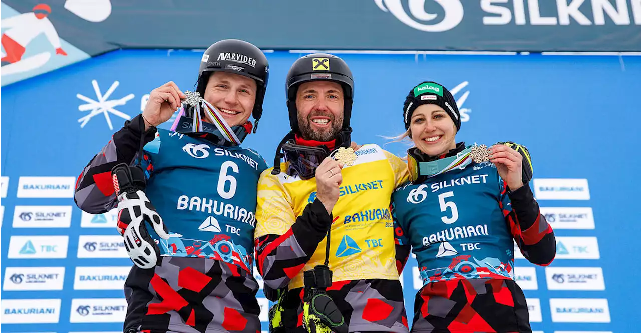 ÖSV-Snowboarder jubelten bei WM über kompletten Medaillensatz