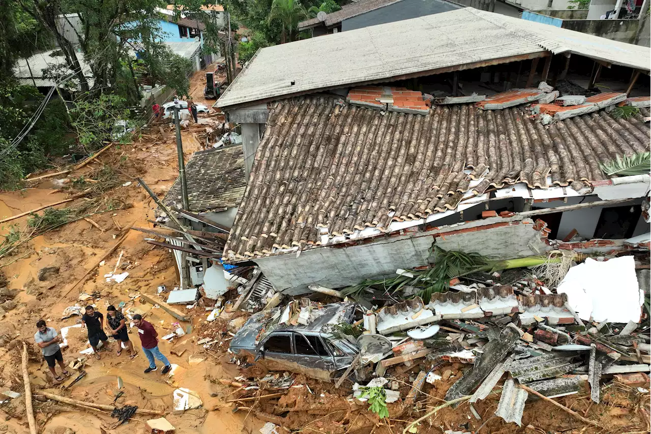 Brazil Deluge Kills 36; Search Continues for Dozens Missing