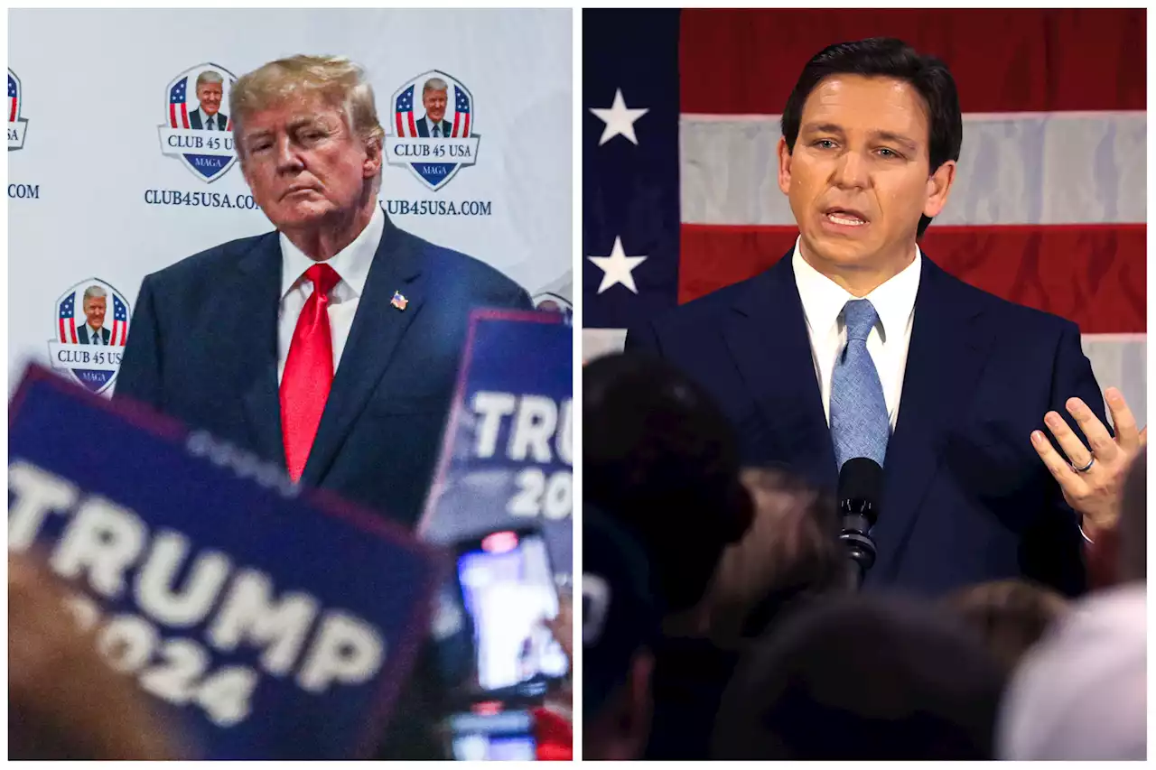 Donald Trump mocks Ron DeSantis over crowd size in Staten Island