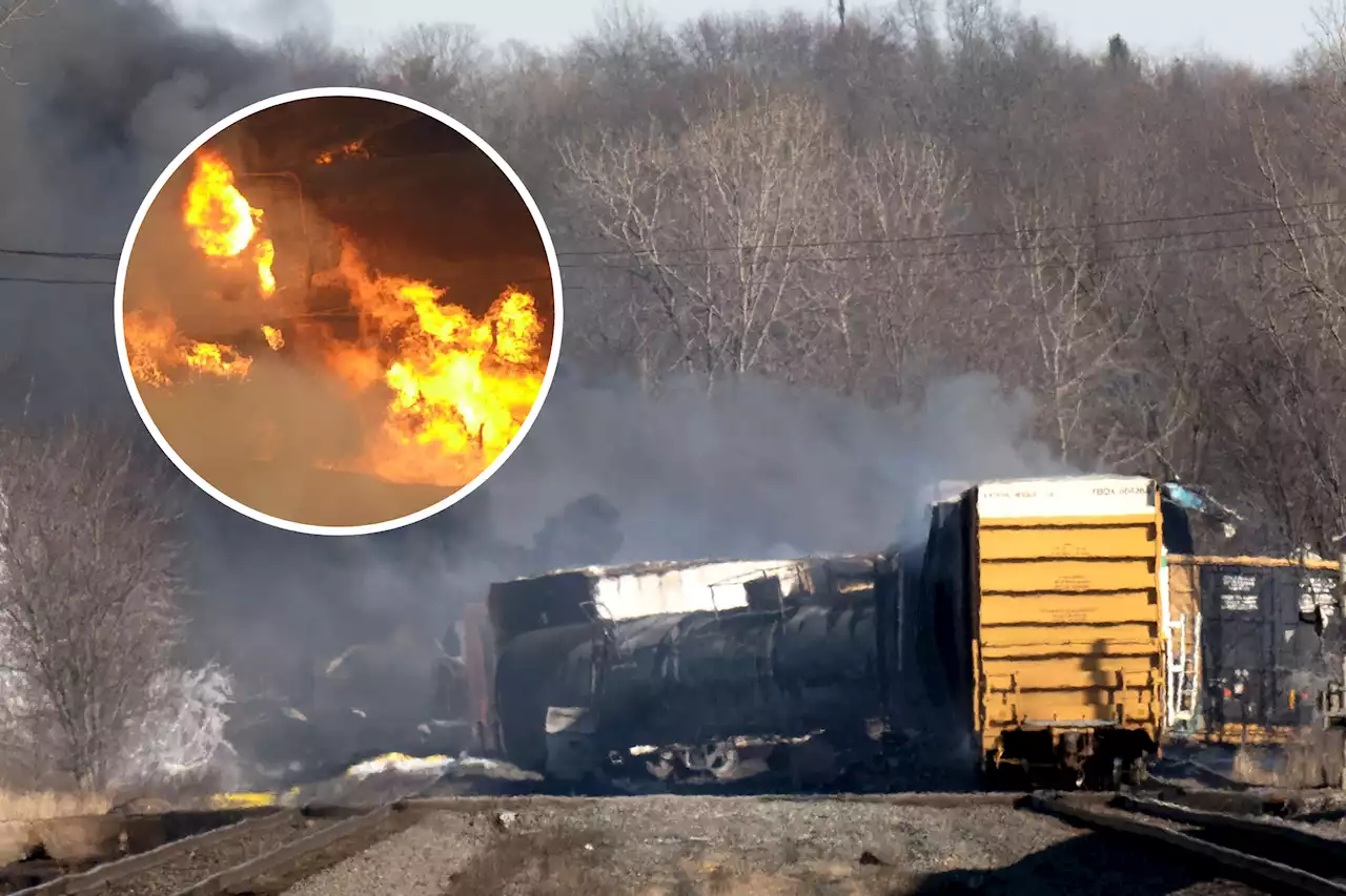 'Persistent' pollutants from Ohio train fire spark concerns