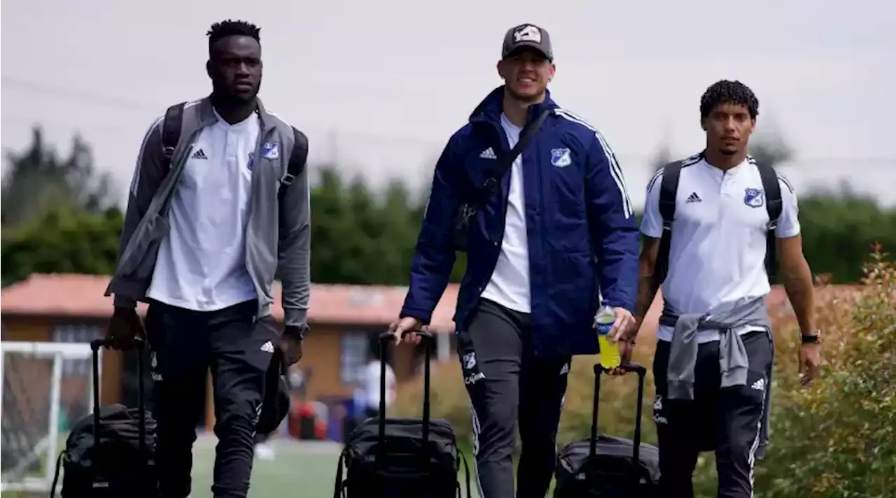 Con varias novedades, Millonarios viajó rumbo a Ecuador para el debut de la Copa Libertadores