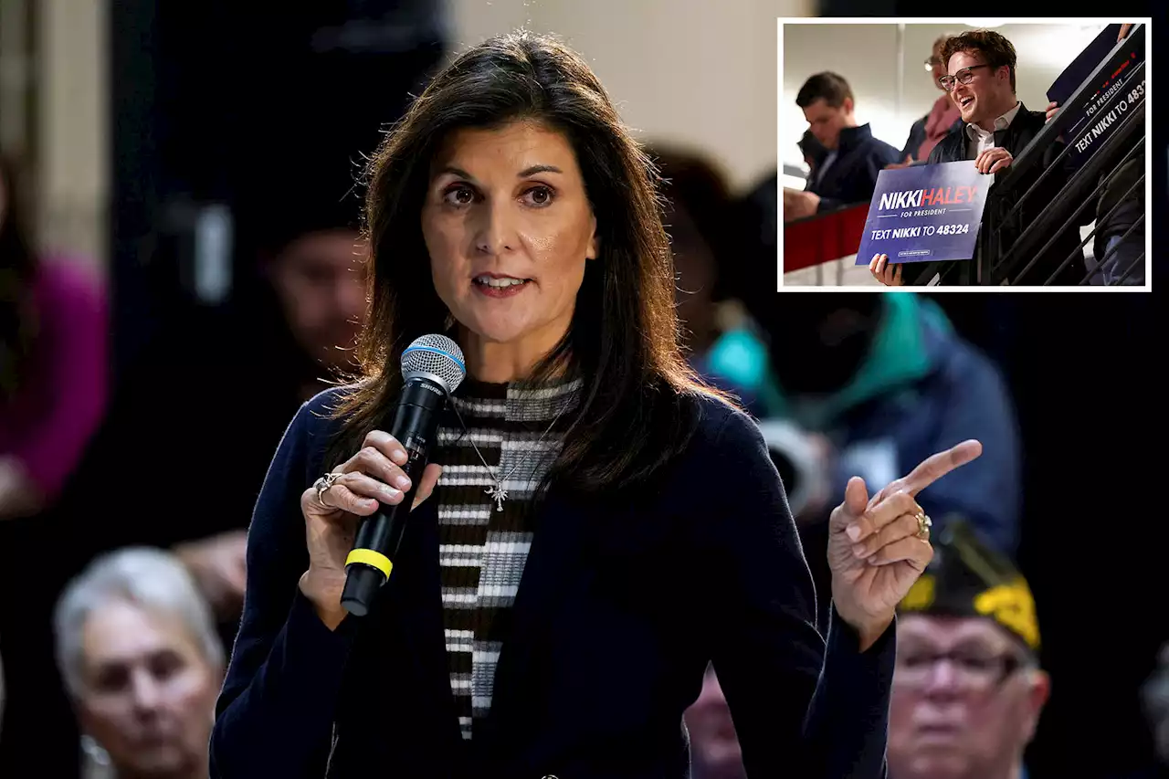 Nikki Haley tells Iowa crowd ‘you don’t have to be 80 to be in DC’