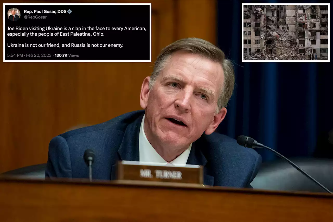 Rep. Paul Gosar ripped for tweeting ‘Russia is not our enemy’