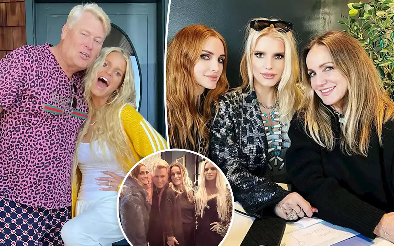 Jessica Simpson celebrates dad’s birthday with family photo