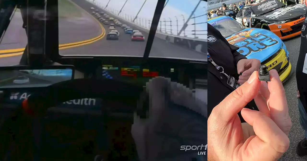 NASCAR Rolls Out Tiny Driver's Eye Camera, But Blurs Part of the Image