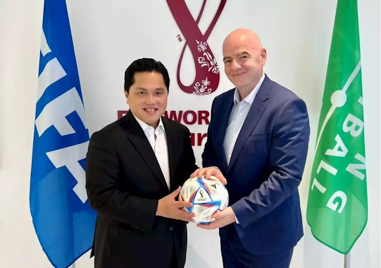 Presiden FIFA Yakin dengan Masa Depan Sepakbola Indonesia di Tangan Erick Thohir |Republika Online