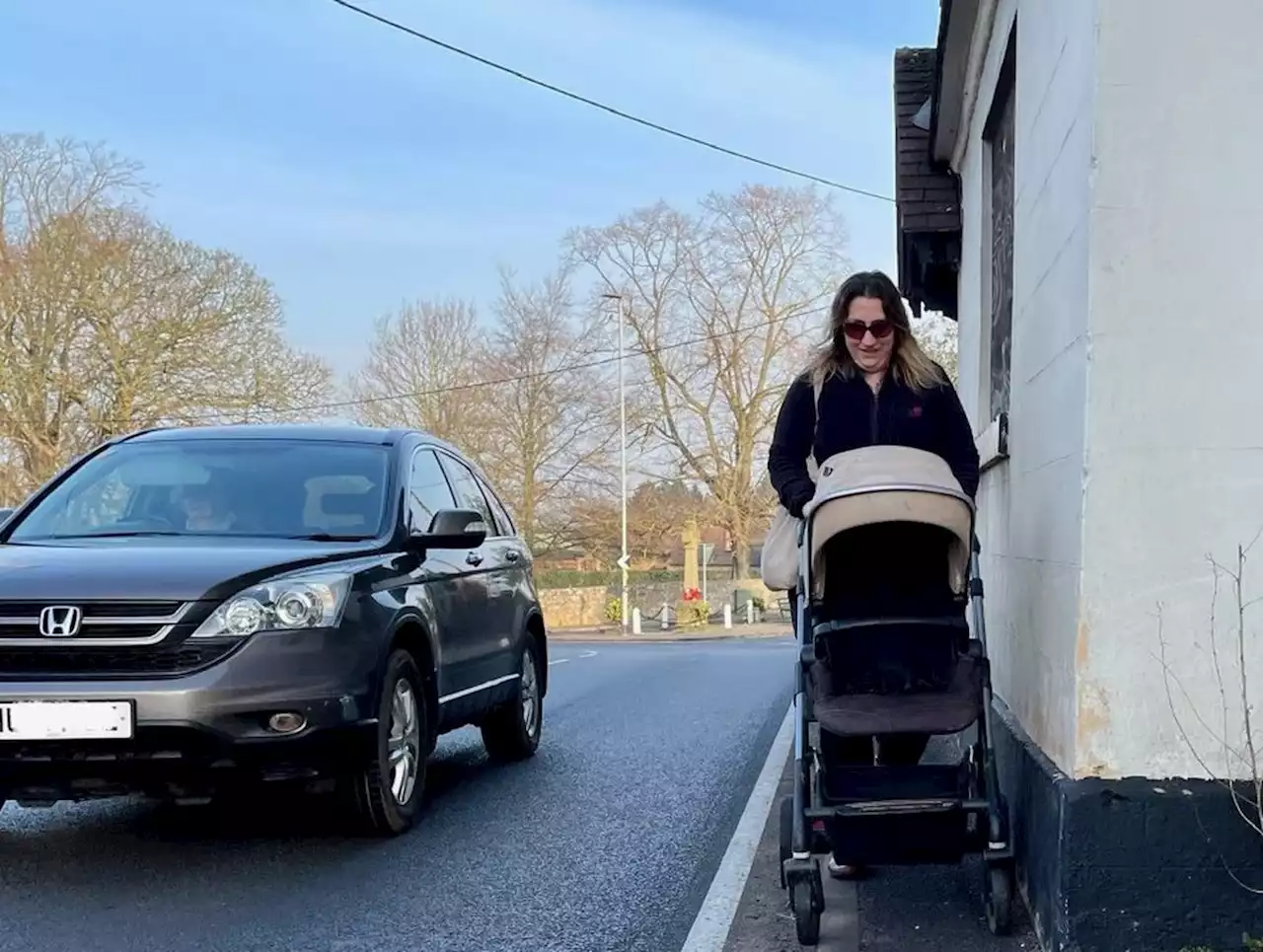 Village footpath deemed 'safe' by Shropshire Highways is 'treacherous', say residents