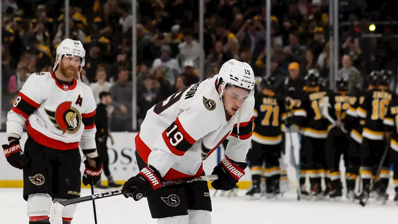 Eishockey in der NHL: Tim Stützle verliert mit den Senators in Boston