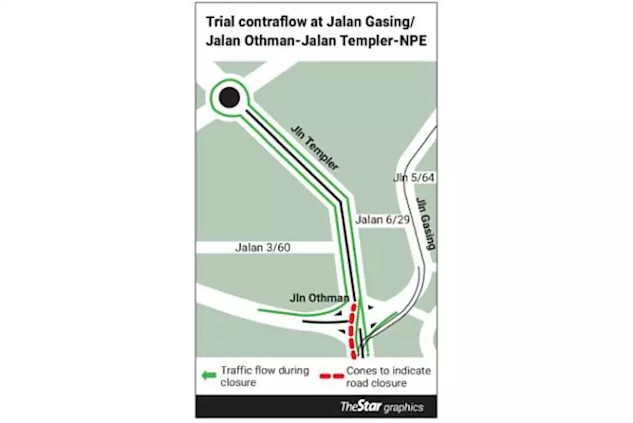 Contraflow trial run starts from March 1 in PJ