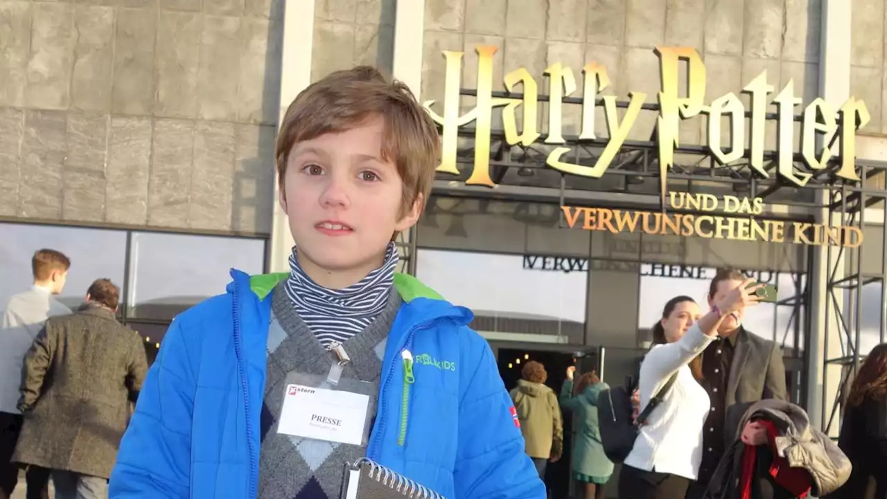 Harry Potter in Hamburg: Der 9-jährige Harry-Potter Experte Ernest berichtet von der Premiere(stern+)