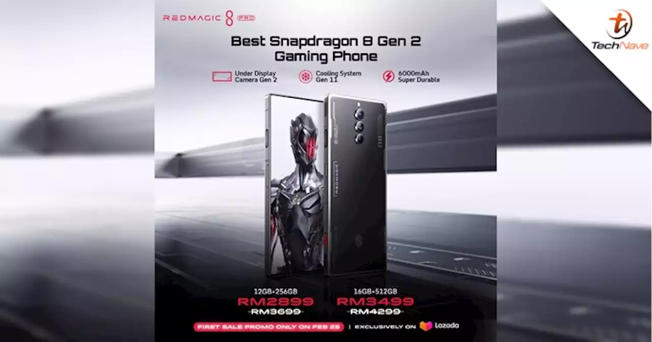 Red Magic 8 Pro Malaysia release - special first sale promo price starting from RM2899 | TechNave